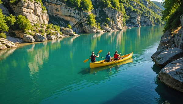 Les bienfaits pour la santé du canoë-kayak en Ardèche pendant les vacances